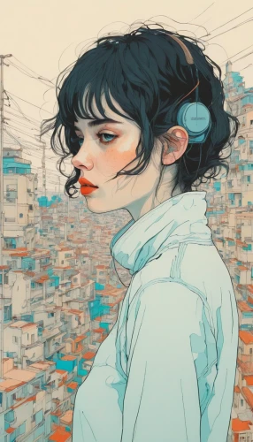 city ​​portrait,palette,coloring,cyan,overcast,transistor,rooftops,clementine,coloring outline,colouring,digital illustration,pastel colors,artist color,crop,color picker,color palette,soft pastel,color pencils,detail shot,digital painting,Illustration,Paper based,Paper Based 19