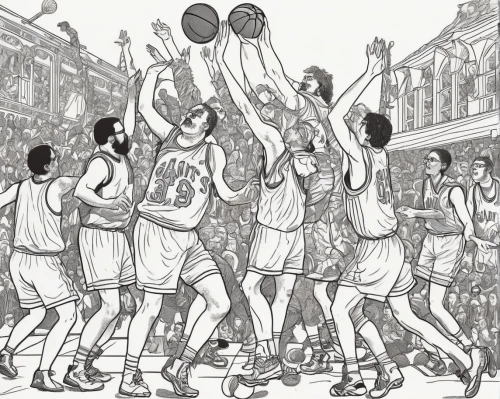 outdoor basketball,basketball,basket,game illustration,kristbaum ball,paris clip art,streetball,game drawing,woman's basketball,basketball board,basketball player,hand-drawn illustration,red auerbach,spalding,basketball moves,riley one-point-five,vintage drawing,slam dunk,coloring page,nba,Illustration,Black and White,Black and White 20