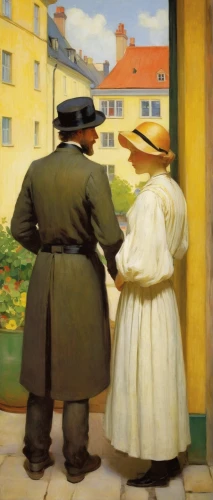 young couple,courtship,vintage art,virtuelles treffen,french tourists,asher durand,bougereau,post impressionism,post impressionist,italian painter,prins christianssund,grant wood,man and wife,hamelin,grissini,vintage man and woman,tiegert,romantic scene,orsay,lev lagorio,Art,Classical Oil Painting,Classical Oil Painting 20