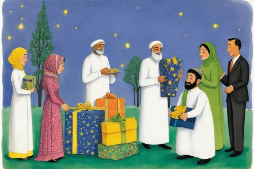 nativity scene,modern christmas card,nativity,the gifts,birth of christ,eid-al-adha,the occasion of christmas,wise men,muslim holiday,greeting card,birth of jesus,nativity of jesus,greetting card,the star of bethlehem,first advent,nativity of christ,fourth advent,the first sunday of advent,ramadan,christmas scene,Illustration,Black and White,Black and White 22