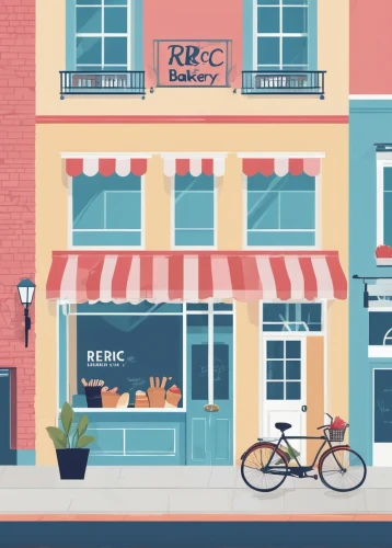 bike land,store fronts,rc,bike colors,city bike,background vector,richmond,bike city,restaurants,paris clip art,rye,bicycles,renting,retail trade,bycicle,rac,bicycles--equipment and supplies,french digital background,french quarters,rbc,Illustration,Vector,Vector 01