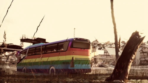 abandoned bus,trolleybus,trolley bus,trolleybuses,city bus,rust truck,abandoned boat,street car,camper van isolated,streetcar,derelict,tram,cablecar,bus,pripyat,rusting,fallout4,skyliner nh22,scrapyard,red bus
