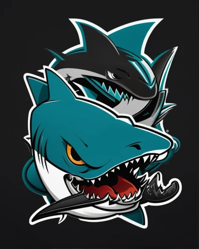 sharks,shark,requiem shark,dinokonda,mascot,teal digital background,dolphin background,vector image,edit icon,vector design,bot icon,store icon,logo header,br badge,marine reptile,vector graphic,fc badge,phone icon,orca,steam icon,Illustration,Abstract Fantasy,Abstract Fantasy 01