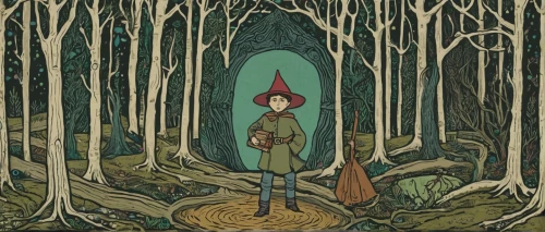 forest man,farmer in the woods,the forest,the woods,enchanted forest,the wizard,elven forest,fairy forest,children's fairy tale,book illustration,cover,the forests,hand-drawn illustration,magic hat,fairy tales,in the forest,forest workers,woodsman,forest,fae,Art,Artistic Painting,Artistic Painting 07