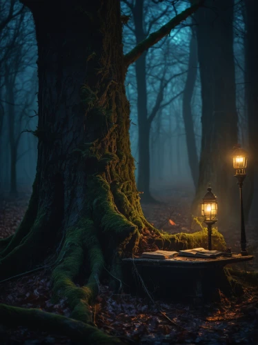 enchanted forest,haunted forest,fairytale forest,fairy forest,forest dark,landscape lighting,black forest,elven forest,fantasy picture,nightlight,light of night,forest glade,foggy forest,forest path,germany forest,autumn forest,the woods,forest landscape,the forest,woodland,Photography,General,Fantasy