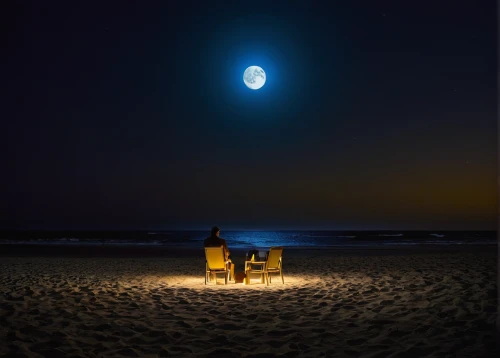 beach furniture,romantic night,beach chair,romantic dinner,romantic scene,beach tent,camper on the beach,camping chair,dinner for two,conceptual photography,beach house,santa claus at beach,honeymoon,the piano,moonlit night,piano player,beach moonflower,drawing with light,beach restaurant,moonlight,Photography,Artistic Photography,Artistic Photography 09