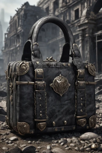 purse,stone day bag,duffel,attache case,duffel bag,satchel,centurion,messenger bag,luxury decay,baggage,bag,antiquariat,old suitcase,fallout4,leather suitcase,fresh fallout,handbag,bag cancer,luggage,carrying case,Conceptual Art,Fantasy,Fantasy 33