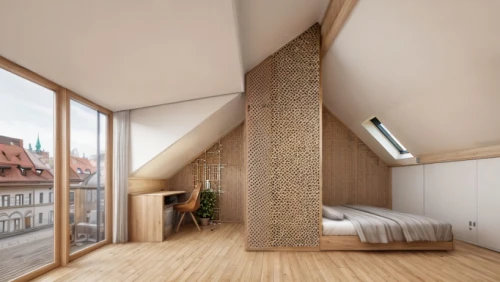 cubic house,room divider,modern room,loft,timber house,danish room,sleeping room,danish house,attic,canopy bed,sky apartment,children's bedroom,bedroom,patterned wood decoration,archidaily,daylighting,wooden house,wooden sauna,house hevelius,shared apartment