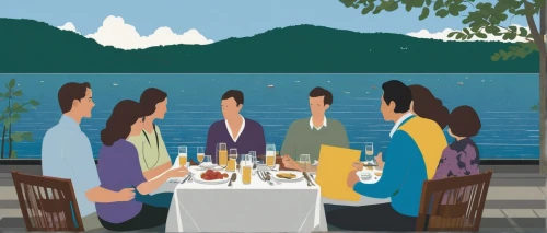 long table,women at cafe,alpine restaurant,beach restaurant,fine dining restaurant,floating restaurant,placemat,catering service bern,food and wine,a restaurant,wine tasting,last supper,island group,dining,dinner party,bistro,ascona,outdoor dining,lake maggiore,restaurant,Illustration,Vector,Vector 12