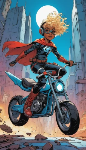 harley,super heroine,captain marvel,thor,motorcycle,scarlet witch,super woman,motorbike,red super hero,heavy motorcycle,god of thunder,wonder woman city,scooter riding,flying girl,rider,wonderwoman,moped,wheelie,motorcycles,two-wheels,Conceptual Art,Fantasy,Fantasy 08