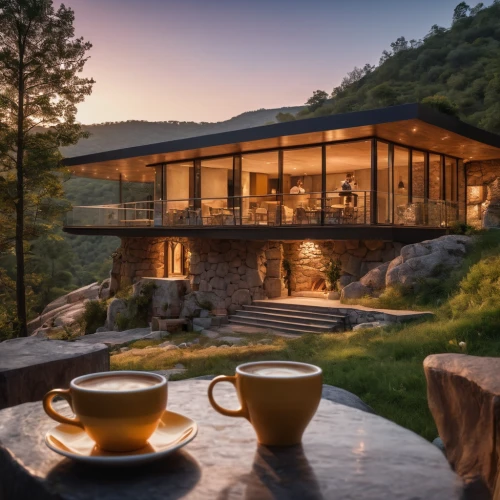 the cabin in the mountains,house in mountains,house in the mountains,tea zen,beautiful home,mid century house,summer cottage,log home,breakfast room,chalet,dunes house,bed and breakfast,summer house,tree house hotel,mountain huts,holiday home,home landscape,japanese tea,house by the water,luxury property,Photography,General,Cinematic