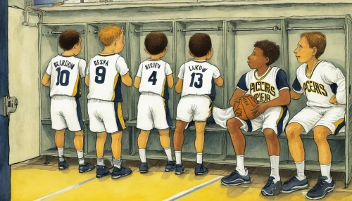 basketball,school of athens,locker,sports uniform,basketball player,basketball board,youth sports,area players,athletes,volleyball team,uniforms,team sports,sports,sports game,sports wall,high school,big 5,game illustration,basketball shoes,girls basketball,Illustration,Realistic Fantasy,Realistic Fantasy 31