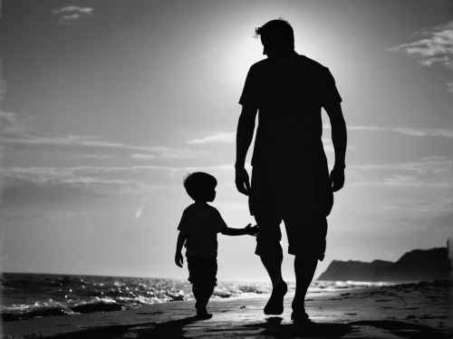 father with child,father's love,dad and son outside,man and boy,father-son,father and son,dad and son,happy father's day,father son,fatherhood,fathers and sons,father,father-day,silhouette of man,walk with the children,happy fathers day,father's day,mother and father,beach walk,father and daughter,Illustration,Black and White,Black and White 33