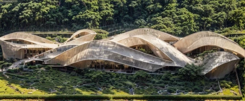 hanging houses,hahnenfu greenhouse,chinese architecture,guizhou,house in mountains,building valley,eco-construction,eco hotel,futuristic architecture,wine growing,mountain huts,roof structures,tbilisi,escher village,zhangjiajie,house in the mountains,dragon bridge,yuanyang,mosel loop,honeycomb structure,Architecture,General,Nordic,Nordic Harmony