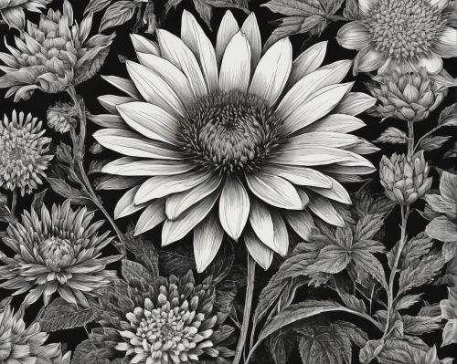 osteospermum,echinacea,coneflowers,mandala flower drawing,mandala flower illustration,gerbera daisies,coneflower,african daisy,echinacea purpurea,flannel flower,echinacea purperea,leucanthemum,gerbera,echinacea purpurea 'white swan,african daisies,chrysanthemum,flower drawing,south african daisy,pencil drawings,marguerite daisy,Illustration,Black and White,Black and White 09