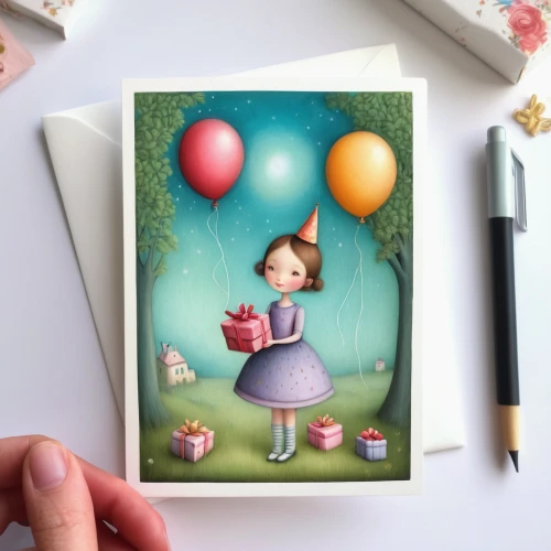 little girl with balloons,kids illustration,greetting card,greeting card,greeting cards,watercolor baby items,birthday card,little girl reading,balloon envelope,birthday invitation template,little girl with umbrella,retro easter card,floral greeting card,digiscrap,scrapbook clip art,girl with speech bubble,child's diary,easter card,sewing pattern girls,book illustration,Illustration,Abstract Fantasy,Abstract Fantasy 06