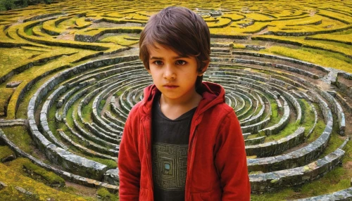 spiral background,maze,pakistani boy,rice terraces,greek in a circle,child in park,harau,labyrinth,ha giang,moray,taraxum,chitwan,machu,pan,in photoshop,devikund,potato field,machu pi,field of cereals,nature garden,Illustration,Paper based,Paper Based 15