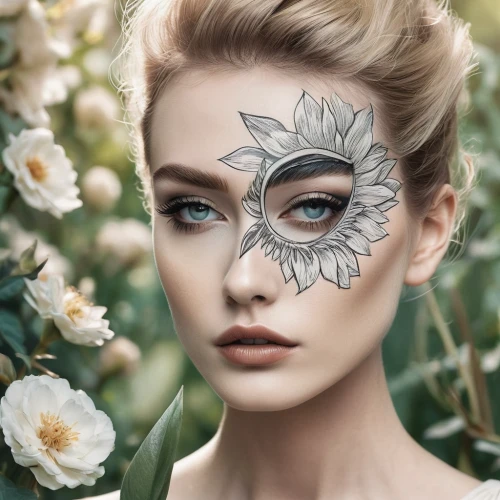 masquerade,filigree,flower fairy,photo manipulation,faery,laurel wreath,retouching,elven flower,image manipulation,flowers png,butterfly floral,photomanipulation,fairy queen,gardenia,faerie,white rose snow queen,photoshop manipulation,flora,star magnolia,beauty face skin,Photography,Fashion Photography,Fashion Photography 01