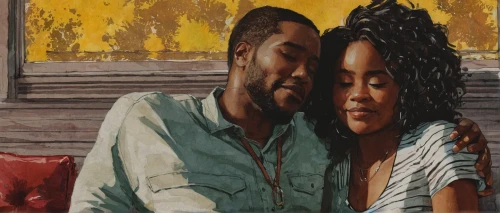 oil painting on canvas,oil on canvas,black couple,oil painting,young couple,oil paint,art painting,church painting,man and wife,photo painting,colored pencil background,romantic portrait,two people,post impressionism,loving couple sunrise,khokhloma painting,custom portrait,painting technique,as a couple,african american woman,Illustration,Paper based,Paper Based 05
