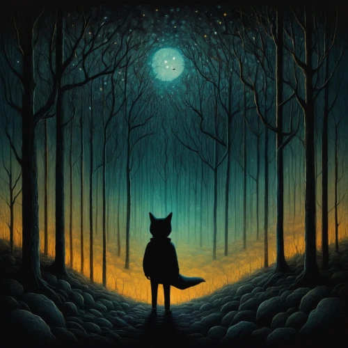 howling wolf,dog illustration,werewolf,wolfman,werewolves,halloween illustration,wolf,fox,black shepherd,forest animal,garden-fox tail,a fox,moonlit night,wolves,howl,the cat,blue moon,constellation wolf,night watch,sci fiction illustration,Illustration,Abstract Fantasy,Abstract Fantasy 19