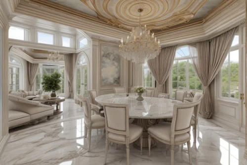 luxury home interior,breakfast room,dining room,marble palace,luxury property,luxury bathroom,luxurious,neoclassical,ornate room,stucco ceiling,great room,bridal suite,luxury real estate,luxury,interior design,dining room table,ceramic floor tile,dining table,luxury home,neoclassic,Interior Design,Bathroom,Tradition,Italian Colonial