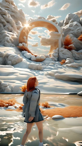 panoramical,transistor,low poly,virtual landscape,3d fantasy,digital compositing,low-poly,adrift,exploration of the sea,arrival,crevasse,lindsey stirling,cube sea,parallel worlds,cinema 4d,deadvlei,photomanipulation,world digital painting,3d render,floating