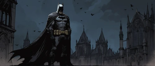 lantern bat,batman,bat,bats,gothic architecture,caped,concept art,red hood,bat smiley,scales of justice,coloring,de ville,coloring outline,spawn,figure of justice,lamplighter,gothic,dark suit,cg artwork,heroic fantasy,Illustration,Black and White,Black and White 02