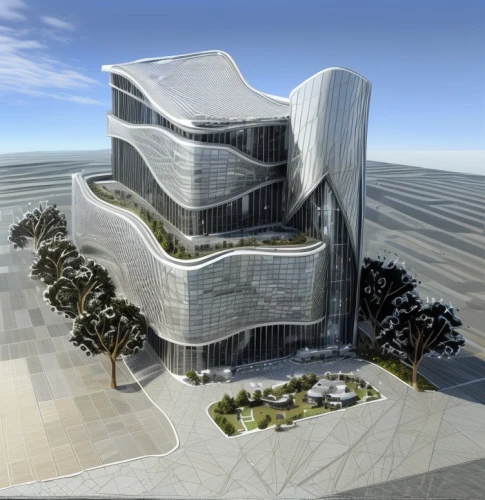 futuristic architecture,3d rendering,glass facade,arq,solar cell base,modern architecture,kirrarchitecture,archidaily,futuristic art museum,cubic house,dunes house,glass building,arhitecture,sky space concept,skyscapers,new building,building honeycomb,barangaroo,eco-construction,glass facades