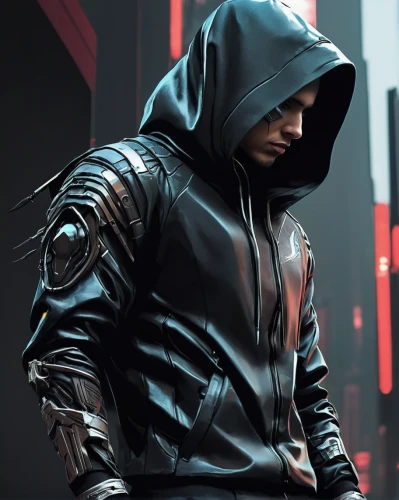 red hood,assassin,hooded man,jacket,cg artwork,star-lord peter jason quill,hoodie,high-visibility clothing,arrow set,cloak,daredevil,cyborg,cyberpunk,merc,hooded,arrow,tracksuit,futuristic,renegade,full hd wallpaper,Conceptual Art,Fantasy,Fantasy 12