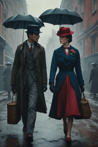 vintage man and woman,vintage boy and girl,mary poppins,walking in the rain,the victorian era,man and woman,united kingdom,brolly,vintage fashion,roaring twenties couple,man and wife,boy and girl,british,old couple,beautiful couple,little boy and girl,couple goal,britain,victorian fashion,two people,Photography,Documentary Photography,Documentary Photography 08