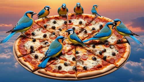 birds on a branch,bird in the sky,pizza hawaii,birds on branch,flying birds,swallows,flying food,fire birds,bird png,birds flying,edible parrots,seabirds,order pizza,key birds,group of birds,blue birds and blossom,colorful birds,holy three kings,pterodactyls,tropical birds,Photography,General,Realistic