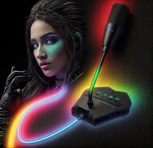 playstation 3 accessory,hair iron,graphics tablet,bluetooth headset,cyberpunk,wireless headset,laser light,fiber optic light,soldering iron,two-way radio,hair dryer,neon makeup,hairdryer,game joystick,video game accessory,laser sword,neon lights,microphone wireless,electric scooter,neon light,Common,Common,Natural