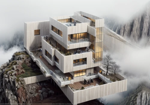 cubic house,sky apartment,house in mountains,cube stilt houses,tigers nest,residential tower,dunes house,apartment building,house in the mountains,high-rise building,apartment block,cube house,huashan,modern architecture,elphi,building valley,floating island,high rise,appartment building,inverted cottage