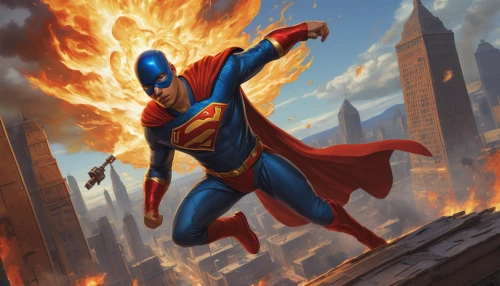 human torch,fire kite,superman,fire master,red super hero,pillar of fire,fire background,firespin,superhero background,dancing flames,fire artist,super man,flame of fire,super hero,the conflagration,fire dance,cleanup,flame robin,fireball,superhero,Illustration,Realistic Fantasy,Realistic Fantasy 44