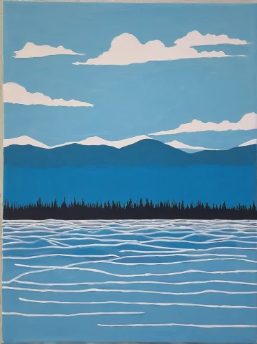 yukon river,spruce forest,salt meadow landscape,river landscape,maligne river,carcross,two jack lake,yukon territory,alberta,blue painting,spruce trees,jack pine,an island far away landscape,spruce-fir forest,west canada,coastal landscape,floodplain,evening lake,mountain lake,indigenous painting,Conceptual Art,Oil color,Oil Color 13