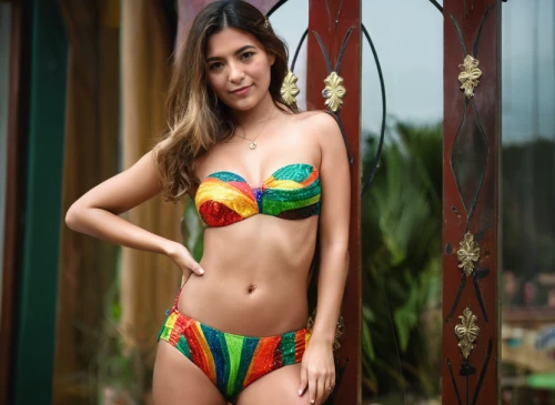 two piece swimwear,damiana,brazilianwoman,brasileira,social,catarina,samba deluxe,hula,aditi rao hydari,paraguayian guarani,paloma perdiz,female model,tutti frutti,colorful floral,lei,beautiful woman body,mai tai,colombia,goura victoria,frangipani