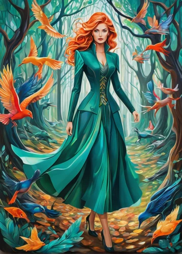 merida,elven forest,fae,celtic woman,enchanted forest,fantasy picture,fairy forest,forest background,ballerina in the woods,forest of dreams,girl with tree,the enchantress,fairy tale character,faerie,fantasy portrait,sorceress,dryad,rusalka,fairytale forest,fantasy art,Conceptual Art,Sci-Fi,Sci-Fi 06