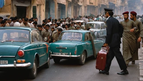 hindustan ambassador,13 august 1961,renault 4cv,fiat 600,morris minor 1000,morris minor,lahore,austin a35,fiat 500,fiat500,fiat 518,renault 4,soccer world cup 1954,fiat 501,fiat 1100,srinagar,1950s,casablanca,renault 8,citroen 2cv,Photography,Documentary Photography,Documentary Photography 12