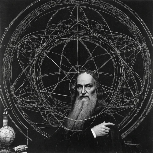 pentagram,epicycles,occult,leonardo da vinci,sacred geometry,pentacle,leonardo devinci,geocentric,lord who rings,witches pentagram,magus,copernican world system,esoteric,rasputin,alchemy,mysticism,esoteric symbol,euclid,divination,archimandrite,Photography,Black and white photography,Black and White Photography 13