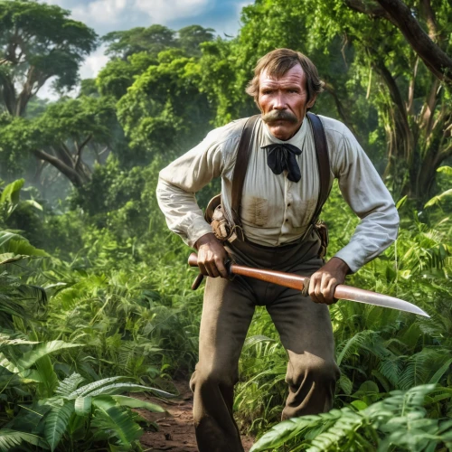 farmer in the woods,western film,american frontier,el capitan,indiana jones,tarzan,poison plant in 2018,drover,uganda,the law of the jungle,people of uganda,amazonian oils,plantation,the stake,biologist,chief cook,chivas regal,tobacco bush,lincoln blackwood,anmatjere man,Photography,General,Realistic