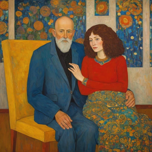 young couple,man and wife,old couple,as a couple,grandparents,father with child,romantic portrait,two people,man and woman,woman sitting,mother and father,psychoanalysis,conversation,couple - relationship,contemporary witnesses,vintage man and woman,engagement,vincent van gough,husband and wife,couple,Art,Artistic Painting,Artistic Painting 32