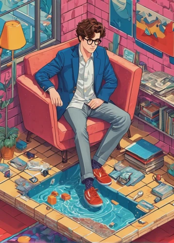 bookworm,sci fiction illustration,game illustration,playing room,book store,reading,book illustration,bookstore,floor,relaxing reading,books,read a book,boy's room picture,librarian,apartment,chess player,bookshop,an apartment,playmat,isometric,Unique,3D,Isometric