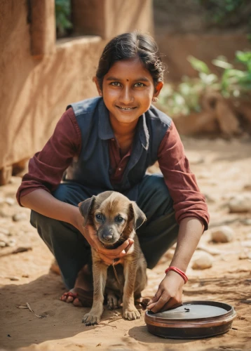 girl with dog,boy and dog,india,fetching water,indian dog,animal welfare,river of life project,nomadic children,stray dog on road,world children's day,adopt a pet,photos of children,charity,poverty,bakharwal dog,human and animal,by chaitanya k,mudhol hound,animal shelter,dholak,Photography,Documentary Photography,Documentary Photography 01