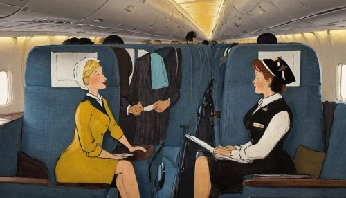 flight attendant,stewardess,airline travel,air new zealand,airplane passenger,ryanair,passengers,aircraft cabin,window seat,air travel,travel woman,airline,seat adjustment,china southern airlines,airplane paper,oxygen mask,southwest airlines,stand-up flight,charter,jetblue,Art,Artistic Painting,Artistic Painting 49