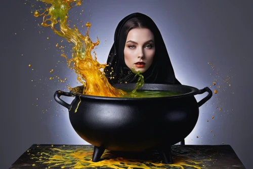 cauldron,fragrance teapot,pouring tea,asian teapot,goldenrod tea,teapot,candy cauldron,gunpowder tea,magical pot,tea pot,cooking book cover,tureen,feuerzangenbowle,photo manipulation,conceptual photography,golden pot,lucky tea,photoshop manipulation,tea zen,tea art,Photography,Black and white photography,Black and White Photography 09