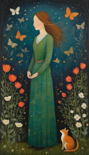girl in the garden,carol colman,cloves schwindl inge,girl with dog,girl picking flowers,carol m highsmith,girl with a dolphin,rose woodruff,lilian gish - female,girl in flowers,kate greenaway,heather winter,girl with tree,bibernell rose,girl in a long,girl in a long dress,susanne pleshette,mirror in the meadow,charlotte cushman,barbara millicent roberts,Illustration,Abstract Fantasy,Abstract Fantasy 15