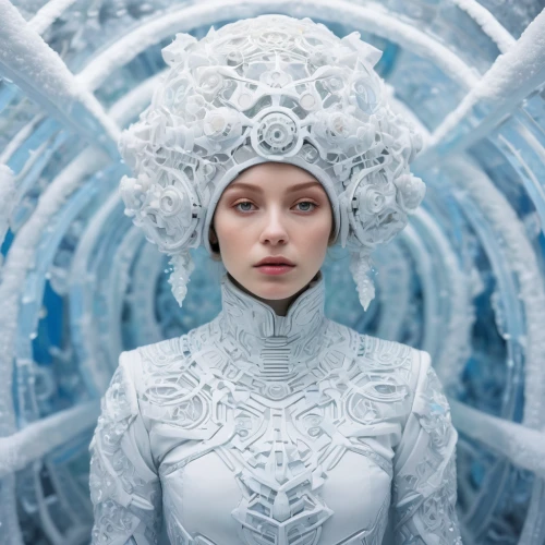 ice queen,the snow queen,suit of the snow maiden,white rose snow queen,ice princess,ice hotel,winterblueher,ice castle,eternal snow,elsa,ice,frozen,ice crystal,white walker,icemaker,white fur hat,ice planet,crystalline,blue snowflake,father frost,Illustration,Japanese style,Japanese Style 16
