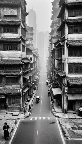 kowloon city,kowloon,ha noi,chongqing,hong kong,xi'an,hanoi,xiamen,chinese architecture,hongkong,saigon,haikou city,jakarta,shanghai,vietnam,vietnam vnd,apartment blocks,taipei,kuala lumpur,the haze,Photography,Black and white photography,Black and White Photography 01