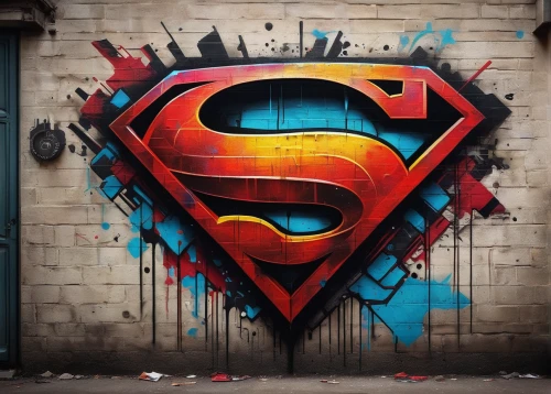 superman logo,superhero background,super man,superman,graffiti art,streetart,super woman,super hero,superheroes,super heroine,typography,super,urban street art,super power,street art,grafiti,graffiti,super dad,comic hero,wall art,Illustration,Abstract Fantasy,Abstract Fantasy 01