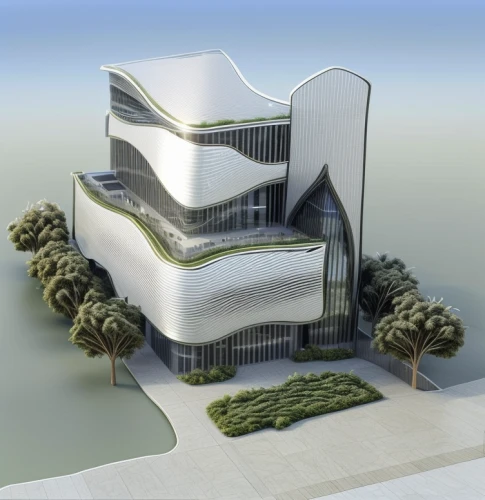 3d rendering,modern architecture,modern building,solar cell base,cubic house,render,kirrarchitecture,futuristic architecture,arq,school design,residential tower,arhitecture,isometric,apartment building,multi-storey,high-rise building,cube stilt houses,eco-construction,3d rendered,office building